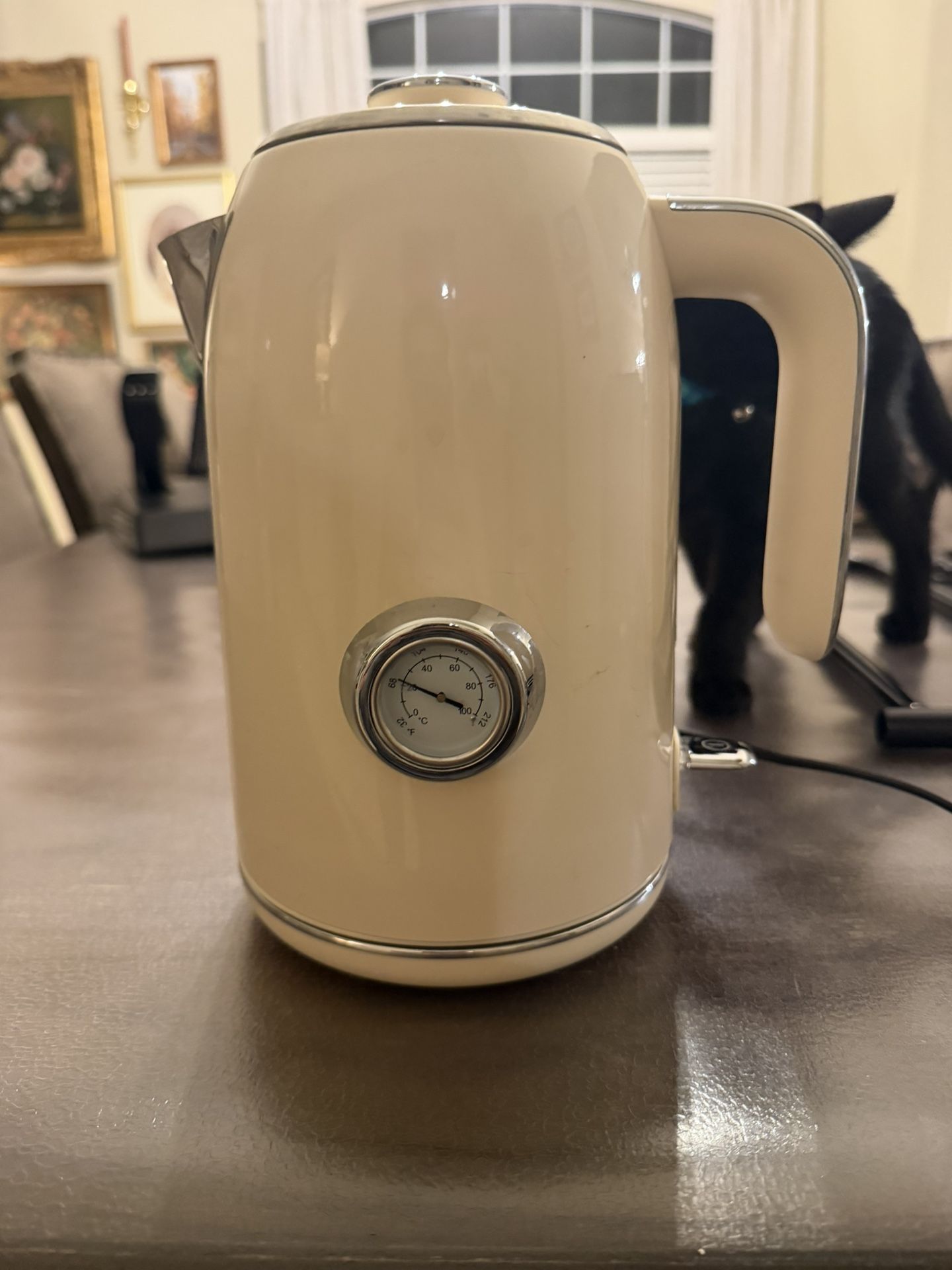 Electric Kettle With Pressure Gauge And Auto Shut Off