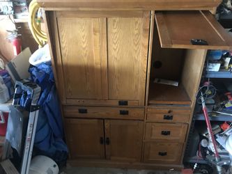 Wooden tv stand/dresser