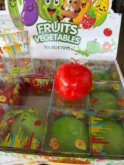 Slushy Apple Squishy Toy