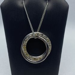 Crystal Pendant Necklace 