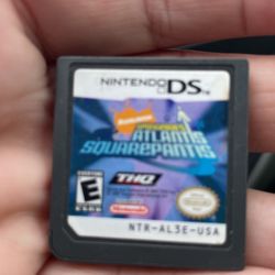SpongeBob Atlantis SquarePants Nintendo Ds Game 