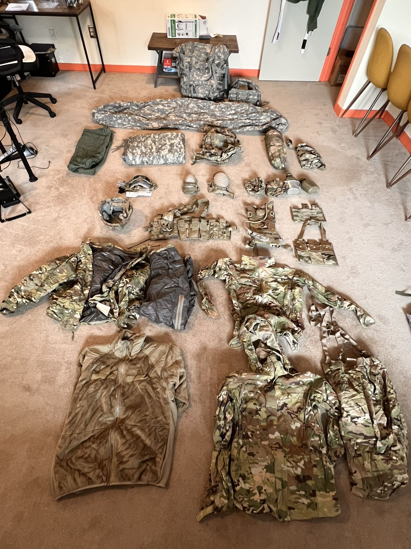 U.S. Army Standard issue equipment