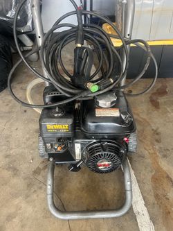 DeWalt water pressure
