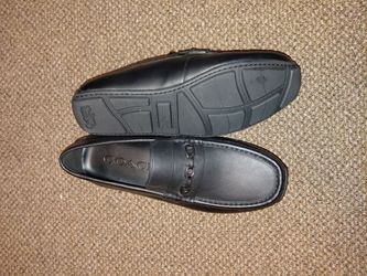 Coach Black Leather Loafers