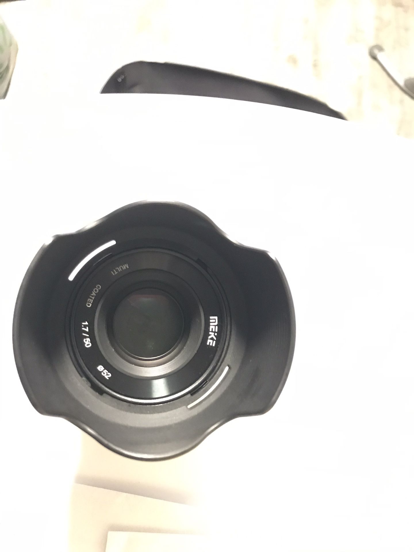 Meike 50mm F1.7 Manual Lens for Sony / Fujifilm X E-mount A6300 A6500 Full Frame APS-C