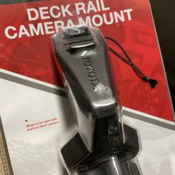 Tacoma Deck Rail Mount, for GoPro or other Action Camera like Sony or DJI! Perfect for Overlanding!