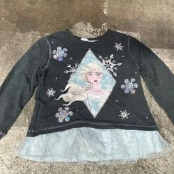 Disney Frozen girls 4/5 sweatshirt skirt