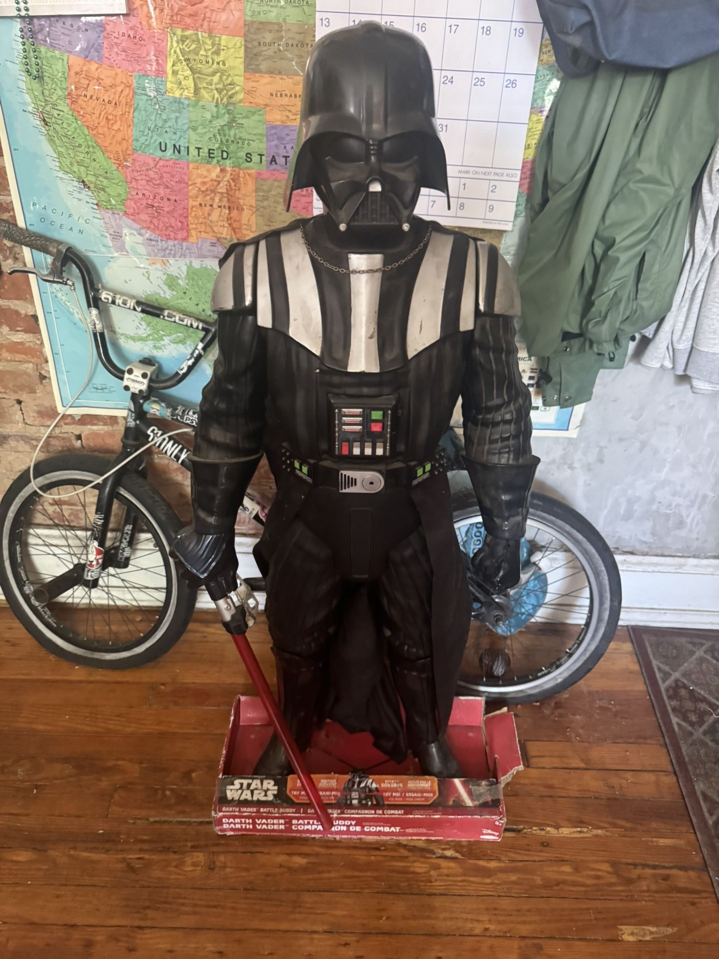 Darth Vader Battle Buddy (lights, sound and motion sensor)