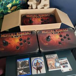 Mortal Kombat Arcade Limited Edition With Box & 1 Game PS5 PS4 PS3 $260!. Racing Kit & Built & 1 Game $280! VR Glasses VR Joy Cons VR Camera VR Games 