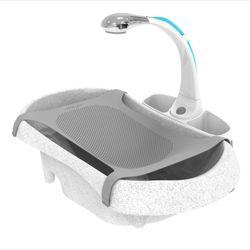 Rain Shower Baby Spa Tub with Soothing Spray Showerhead