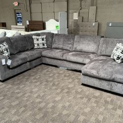 New Grey Sectional Sofa 