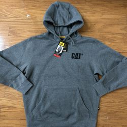 NWT CAT men’s fleece hoodies Size M