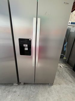 Whirlpool Side-by-Side Stainless Steel Refrigerator
