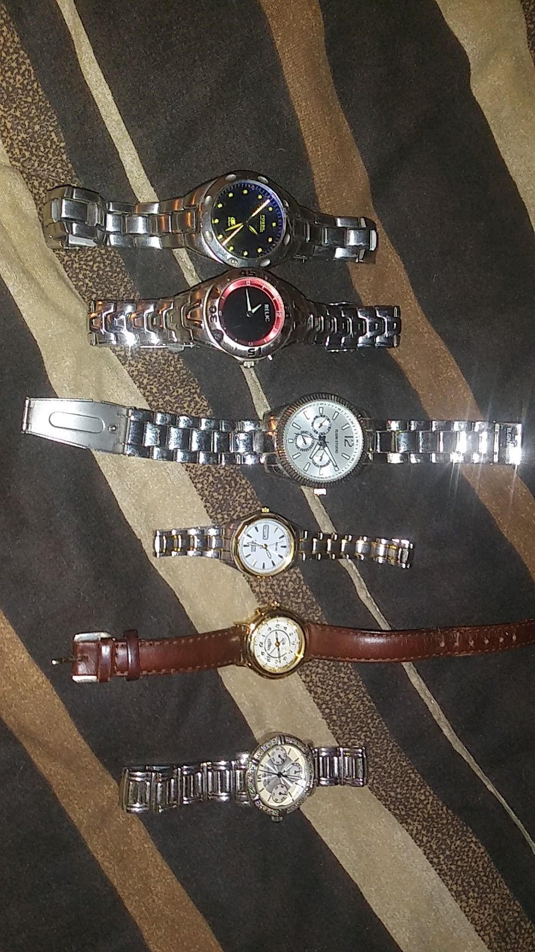 Assorted mens and womens watches