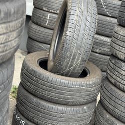 📲💯235/60/18 Vendo Set De Llantas Usadas Michelin 