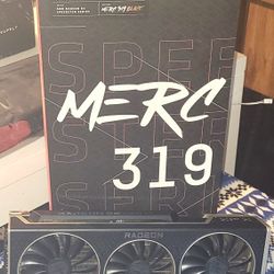 XFX Speedster MERC319 AMD Radeon RX 6900 XT Black Gaming Graphics Card with 16GB GDDR6