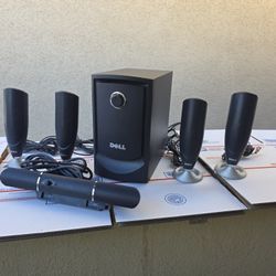 Dell Surround Sound Home Theater System _ MMS 5650 _ 100W _ 5.1 Channel
