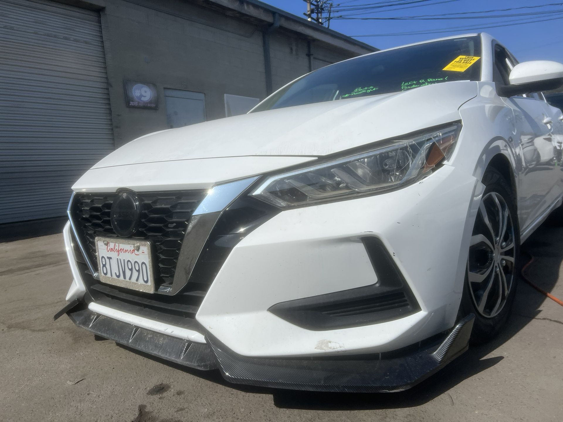 Carbon Fiber Front Lip 18-22 Sentra 