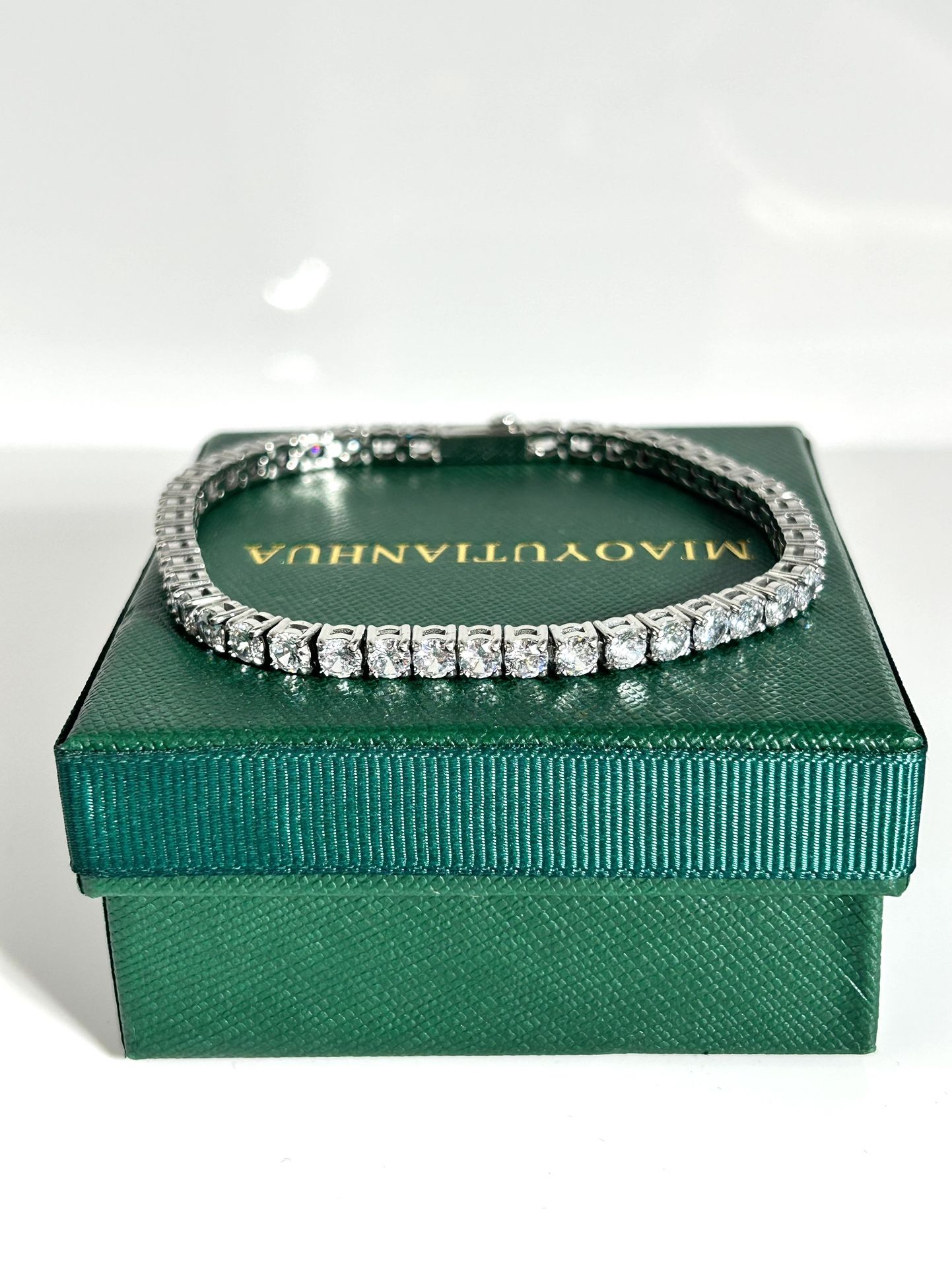Tennis Bracelet 8 Inch 5MM Stainless Steel
