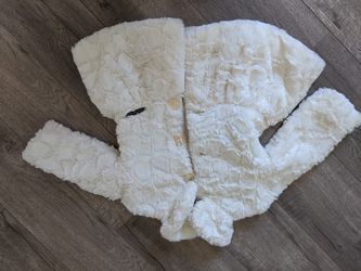 Baby girl furry coat
