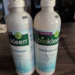 Two Biokleen Fruit And Veggie Wash 