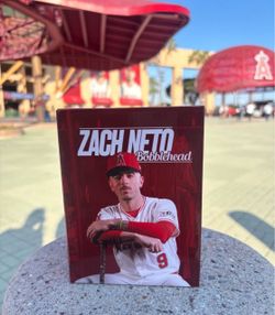 ZACH NETO Los Angeles Angels Bobblehead SGA 8/28/26 Giveaway
