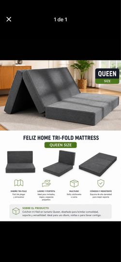 Feliz Home Tri-Fold Mattress