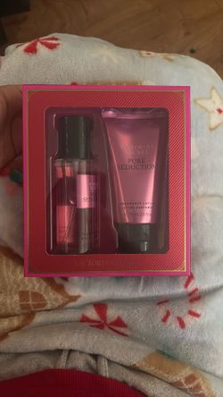 Victoria’s Secret Body Spray And Lotion Set In Pure Selection