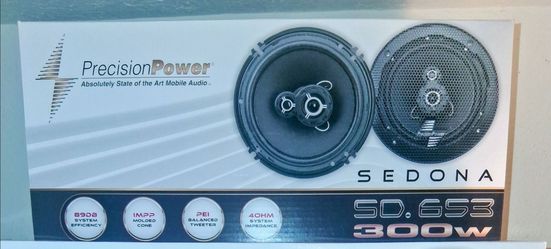 Precision Power 6.5 Door Speakers Brand New In The Box