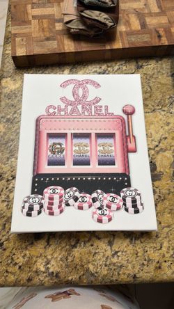 Slot Machine Canvas Wall Art