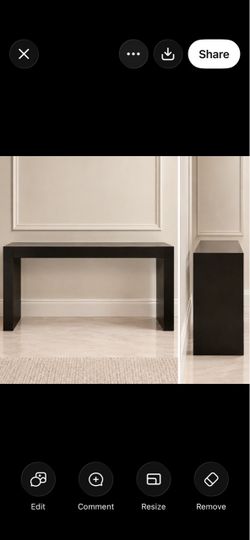 Entry desk/tabe