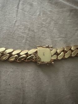 Cuban link gold necklace 20mm/24inch
