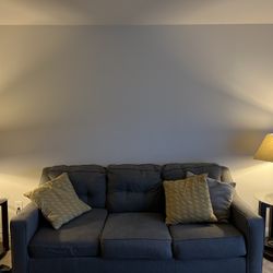 Both Couches An End Tables $900