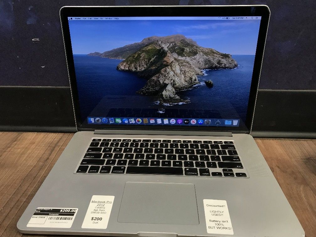 MacBookpro 2012 16in Rentia Display