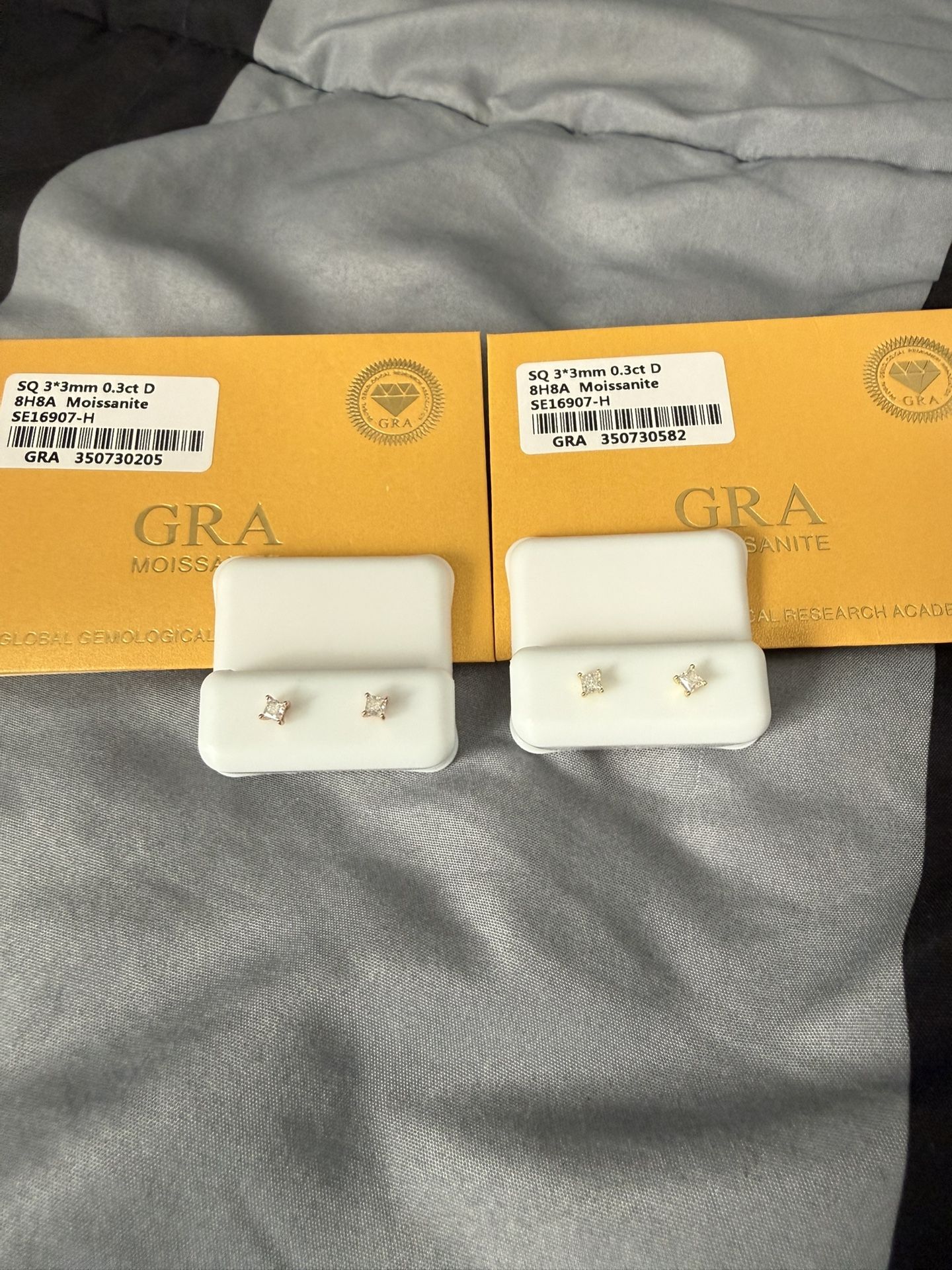 GRA Certified Moissanite
