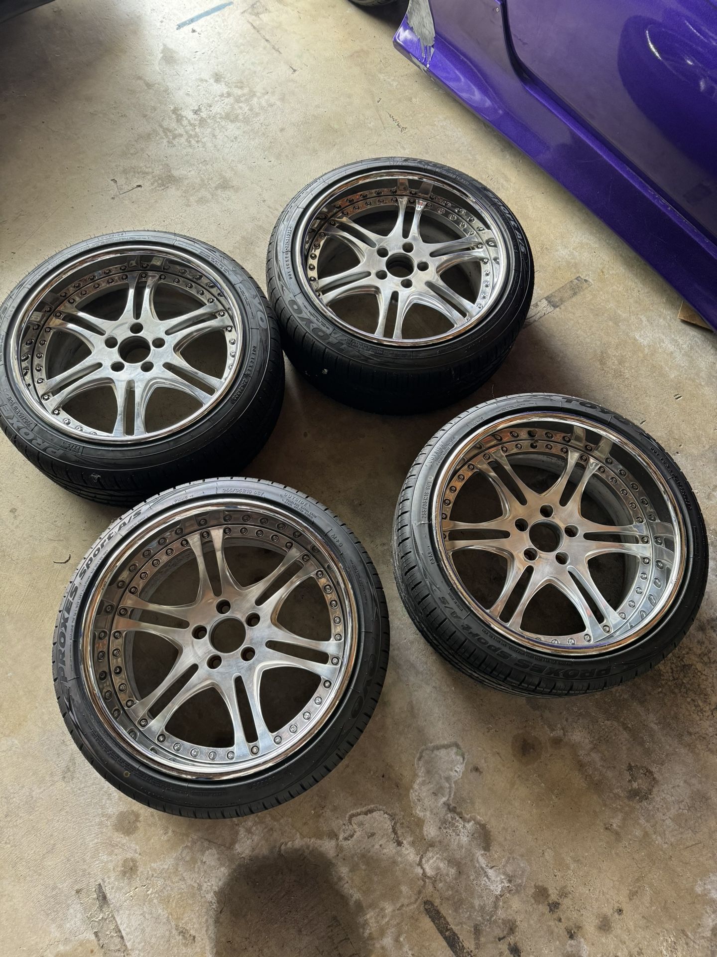 Makaveli 3-piece Forge Chrome Wheels
