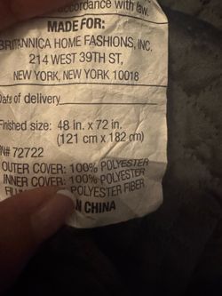 Weighted blanket 20lbs