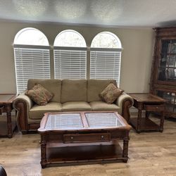 Tropical Living Room Furniture Set