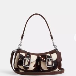 Coach Cow Print Purse 