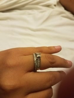 Wedding Ring and Band