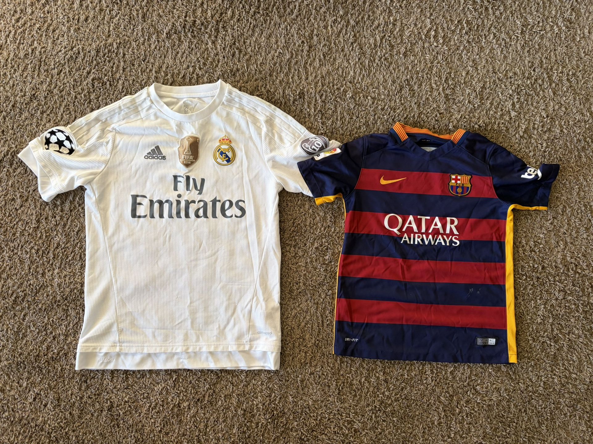 Real Madrid & F.C Barcelona Kids Jersey
