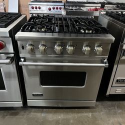 Viking 30”Wide All Gas Range Stove In Stainless Steel 