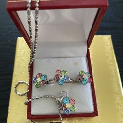 Crystal Jewelry Set