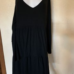 XXL Black Dress 