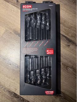 Icon 5pc Double Box Ratchet Wrenches (metric)