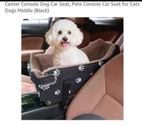 NEW CENTER CONSOLE DOG SEAT
