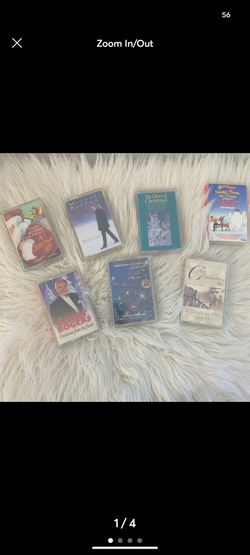 Lot of 7 Christmas Cassette Tapes