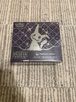 Pokémon Paldean Fates Elite Trainer Box Pokémon Center