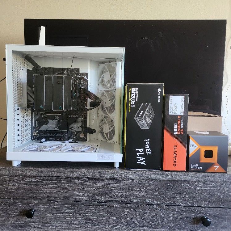 Ryzen 7800x3d ultimate 1200 watt pc build for sale