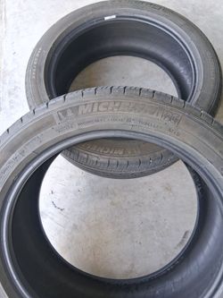 Used Michelin tires  235/45/18